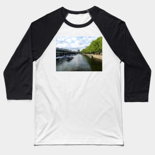 Boats on Bristol Harbour, England, UK Baseball T-Shirt